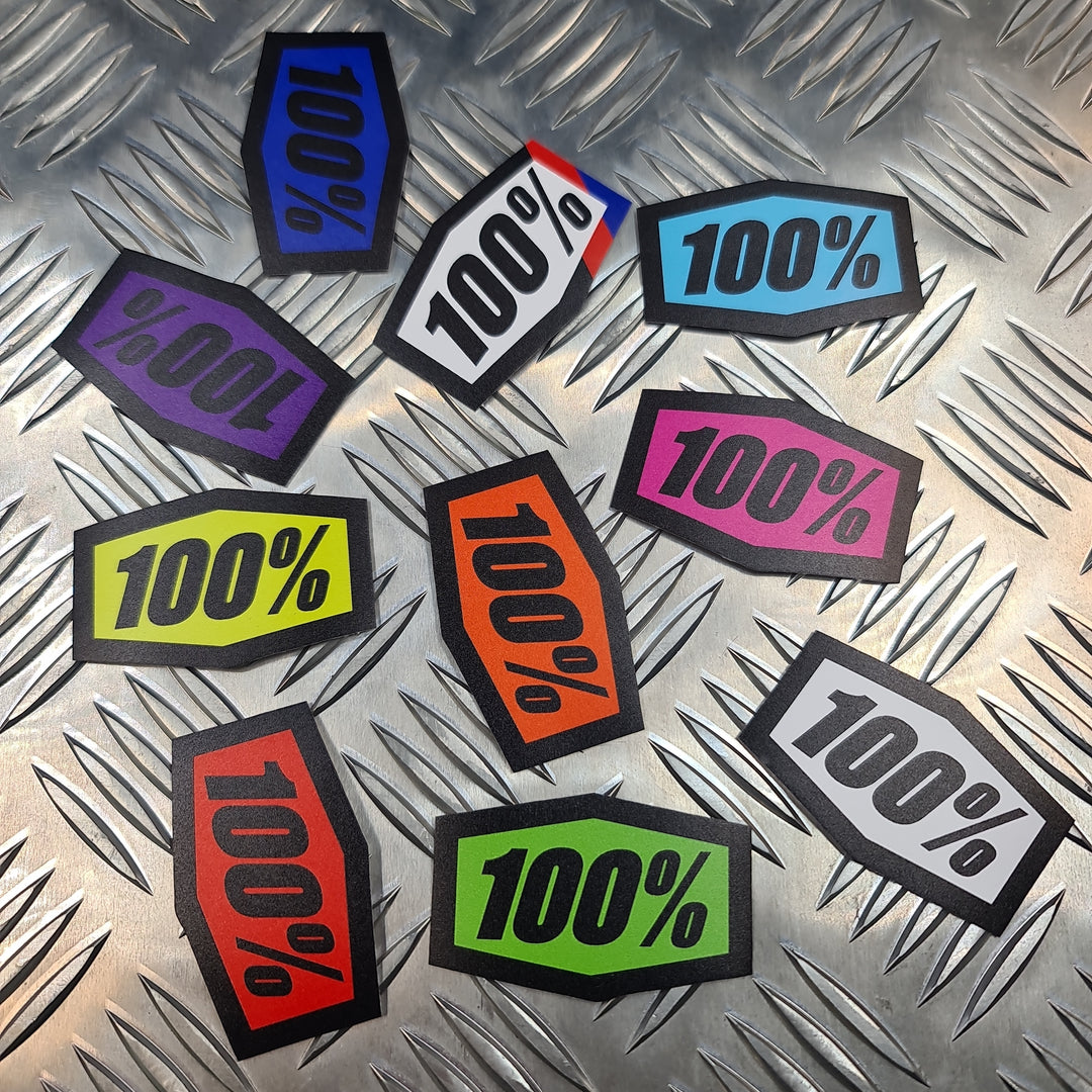 100% 10PC MIX STICKERS