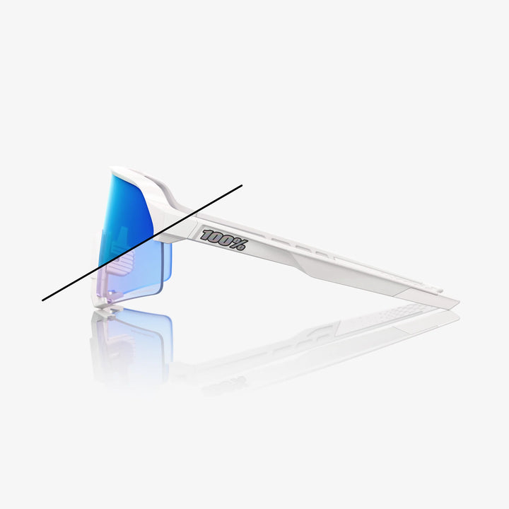 S3 Bastille Le - Pearl White Glitter - Photochromic Blue Lens