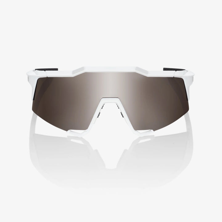 SPEEDCRAFT® Matte White HiPER® Silver Mirror Lens