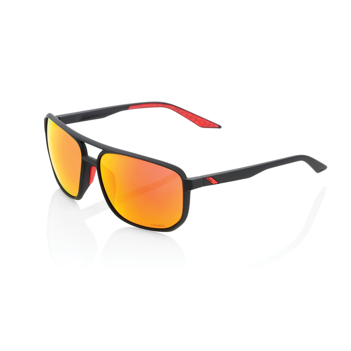 KONNOR  Soft Tact Black - HiPER Red Multilayer Mirror Lens