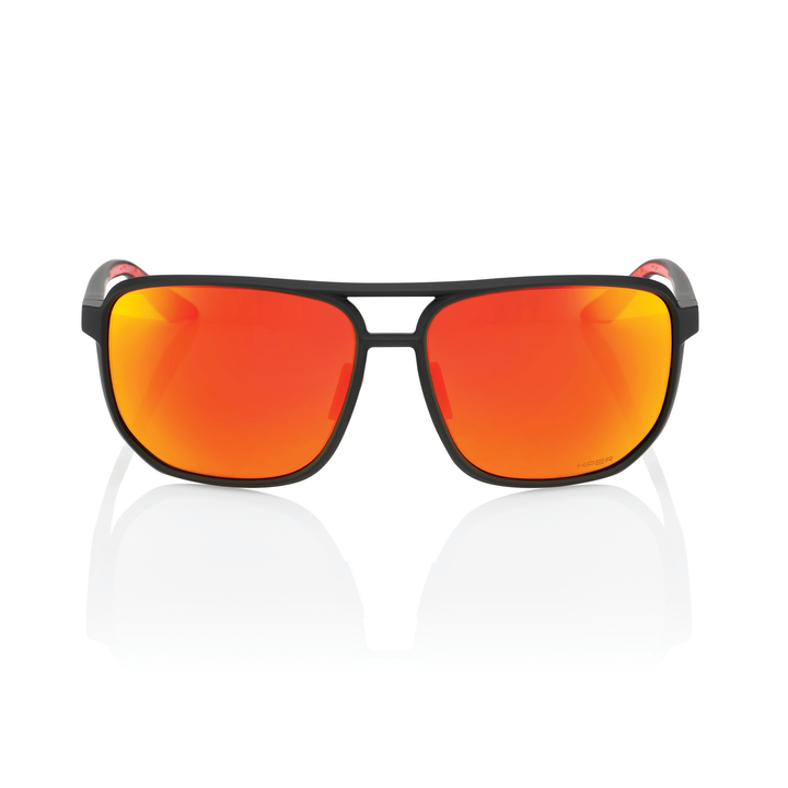 KONNOR  Soft Tact Black - HiPER Red Multilayer Mirror Lens
