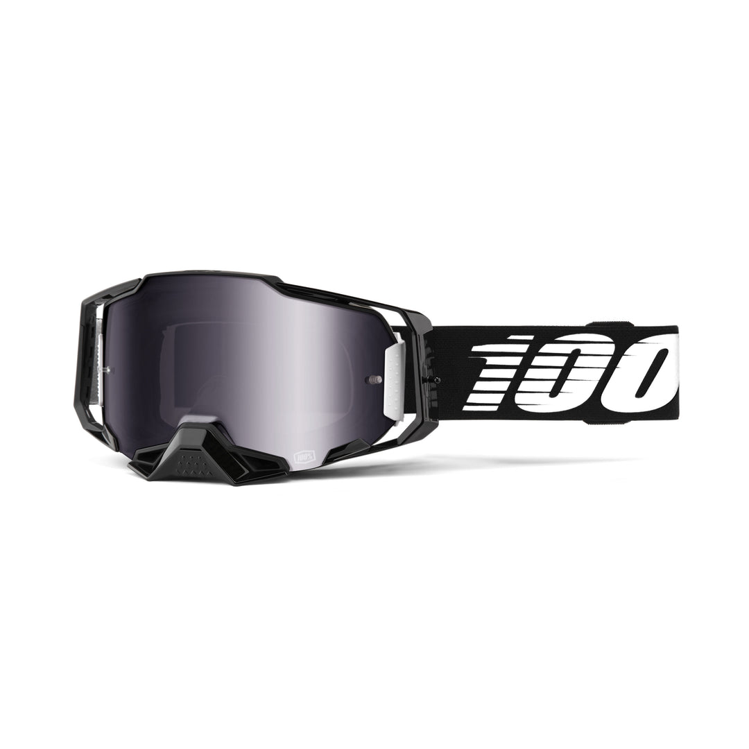 ARMEGA Goggle Black Mirror Silver Lens