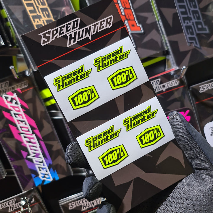 SPEED HUNTER X 100% - MINI NEON YELLOW