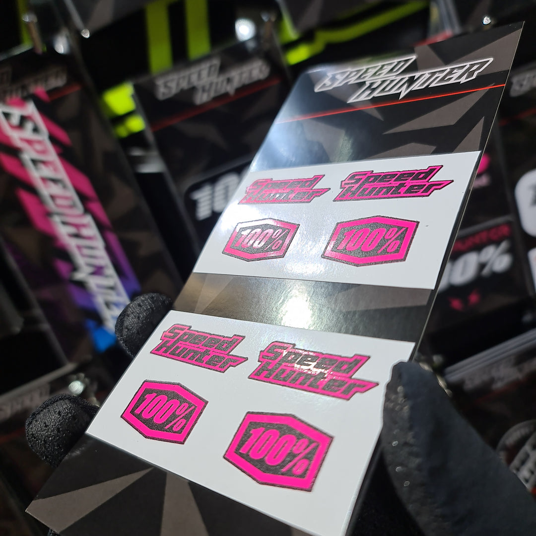 SPEED HUNTER X 100% - MINI NEON PINK