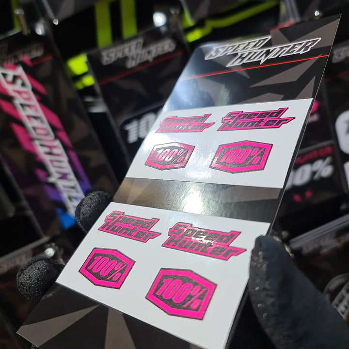 SPEED HUNTER X 100% - MINI NEON PINK