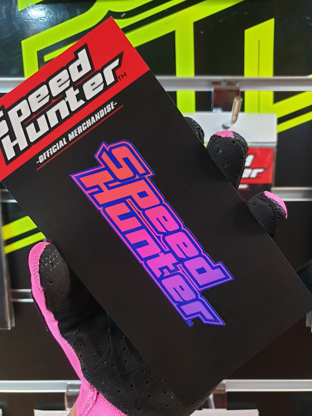 SPEED HUNTER - GRADIENT STICKER