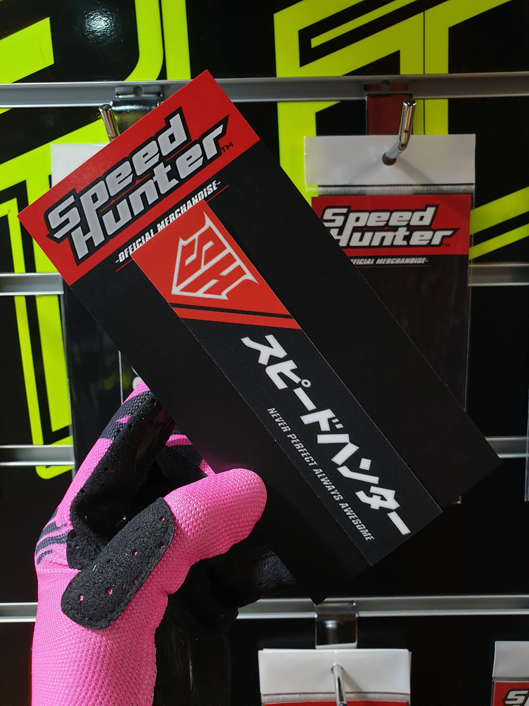 SPEED HUNTER - STRIPS BLACK/RED JAPS