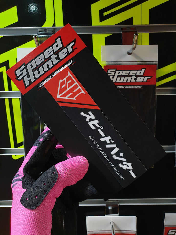 SPEED HUNTER - STRIPS BLACK/RED JAPS
