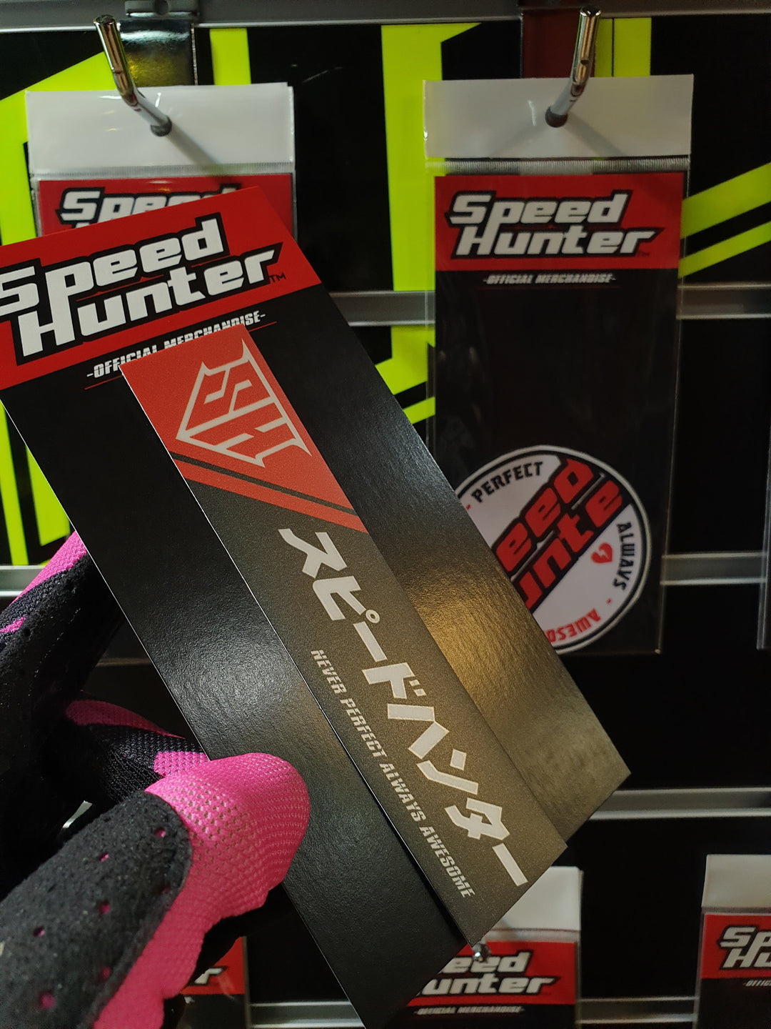 SPEED HUNTER - STRIPS BLACK/RED JAPS