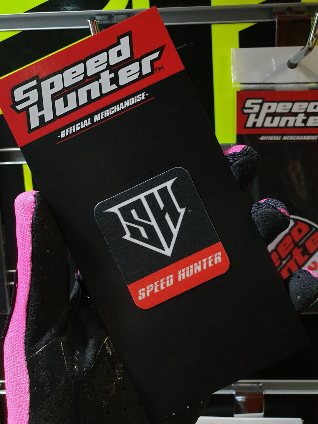 SPEED HUNTER -SH LOGO - BLACK