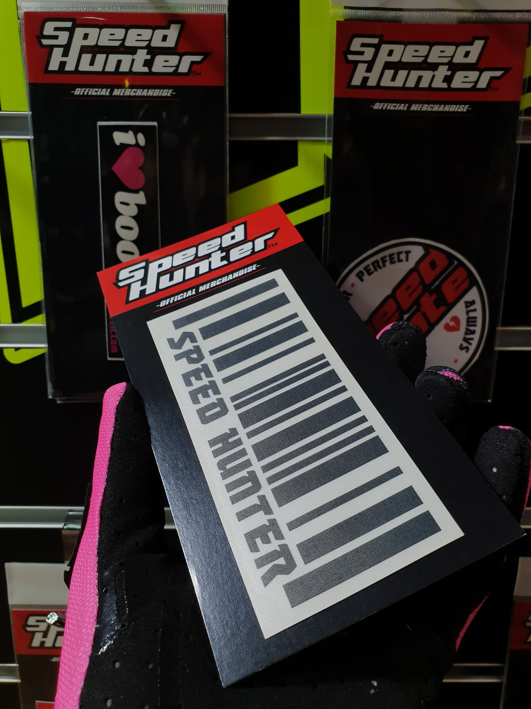 SPEED HUNTER - DIE-CUT BARCODE