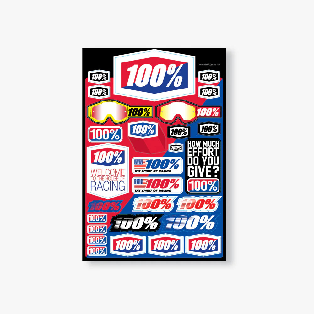 DECAL SHEET 12" x 18"