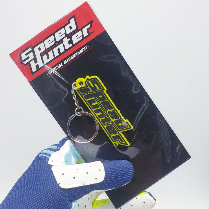 SPEED HUNTER - NEON RUBBER KEYRING