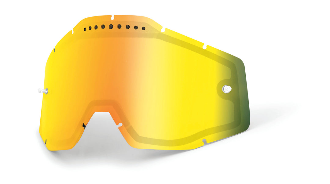 RACECRAFT AND ACCURI Gen2 Dual Pane Anti-Fog Vented Gold