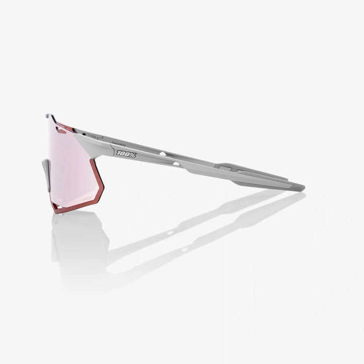 HYPERCRAFT® XS Matte Stone Grey HiPER® Crimson Silver Mirror Lens