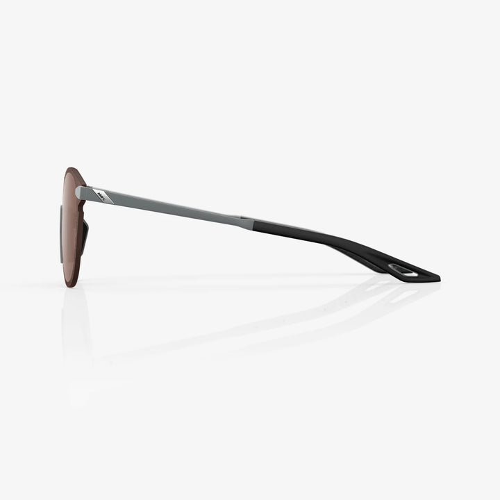 LEGERE® ROUND Soft Tact Cool Grey HiPER® Crimson Mirror Lens