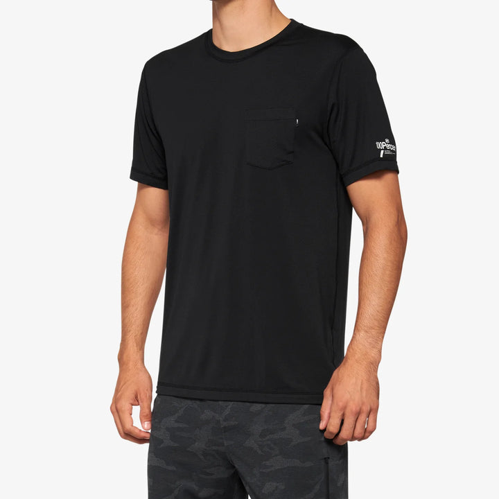 MISSION Athletic Short Sleeve Tee Black