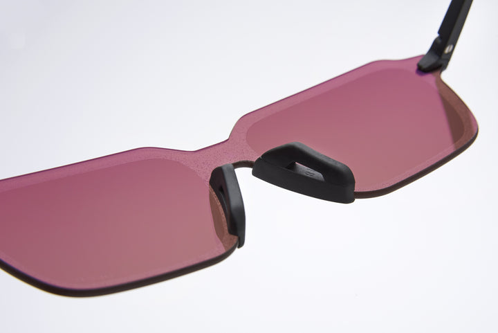 LEGERE TRAP  Matte Black - HiPER Silver Mirror Lens