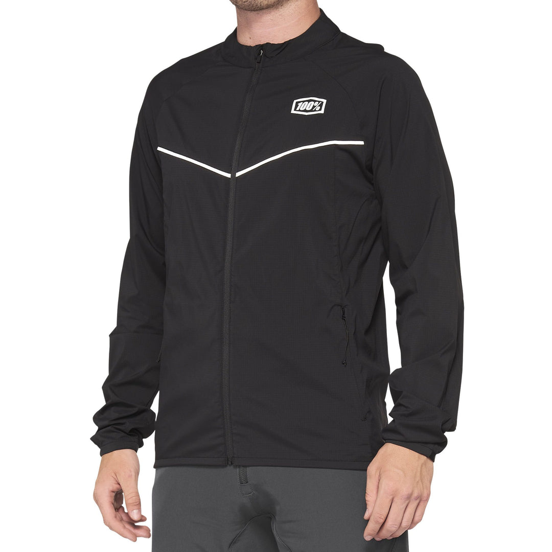 CORRIDOR Strech Windbreaker Black