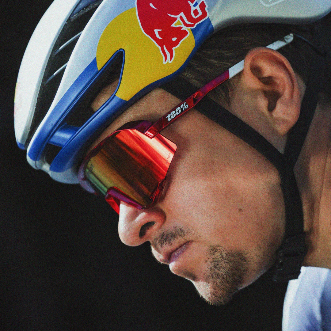 SLENDALE® Pidcock Gloss Red Holographic HiPER® Fire Red Mirror Lens