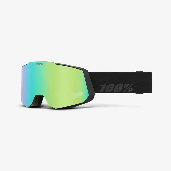 SNOWCRAFT Goggle Snow Black/HiPER® Green Mirror And HiPER® Turquoise Mirror