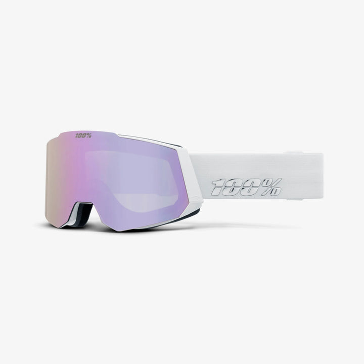 SNOWCRAFT Goggle Snow White/HiPER® Lavender Mirror w/ Bonus HiPER® Pink Mirror