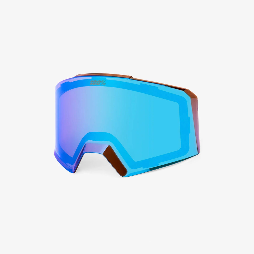 NORG Goggle Snow Black/HiPER® Red Mirror And HiPER® Turquoise Mirror