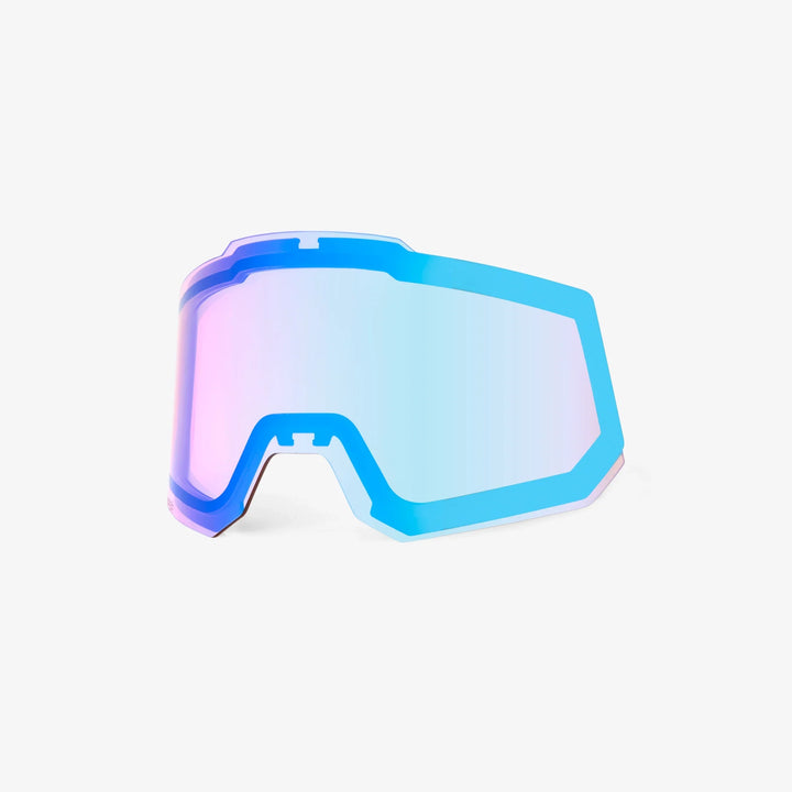 SNOWCRAFT Goggle Snow White/HiPER® Red Mirror w/ Bonus HiPER® Turquoise Mirror