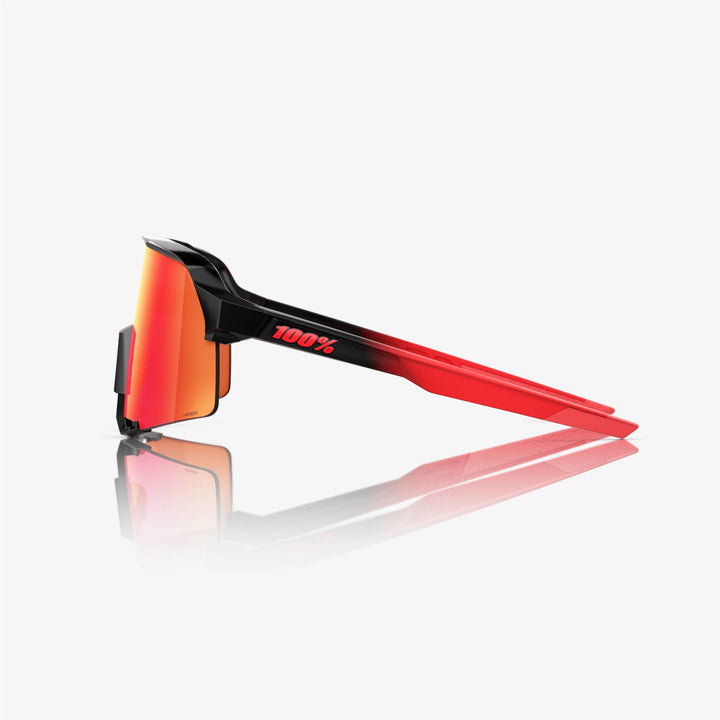 S3 Elly 24 Le - Gloss Black Matte Red - Hiper Fire Red Lens