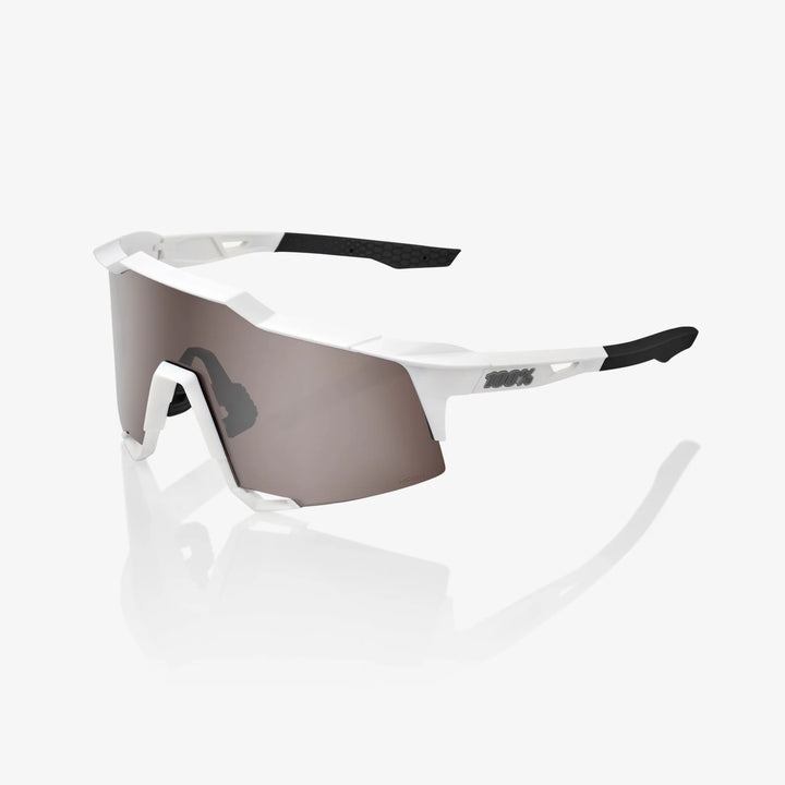 SPEEDCRAFT® Matte White HiPER® Silver Mirror Lens