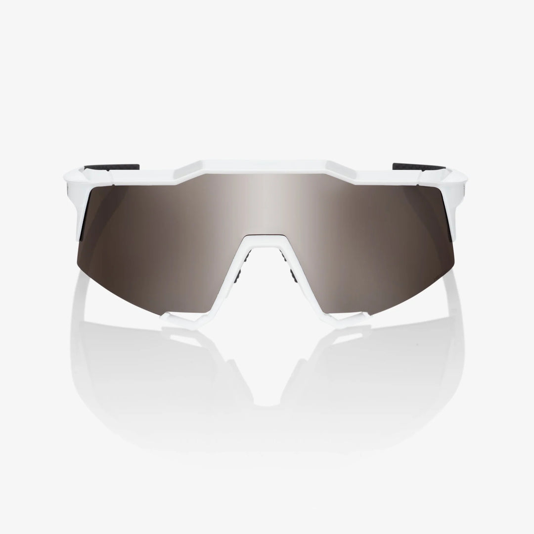 SPEEDCRAFT® Matte White HiPER® Silver Mirror Lens