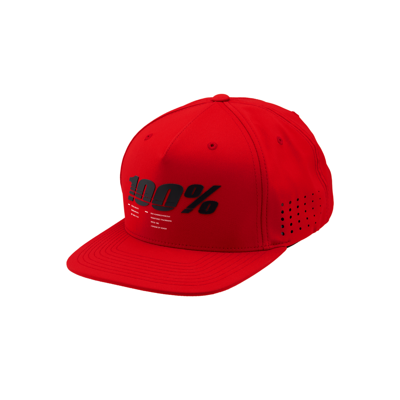 DRIVE Snapback Hat Red OSFM