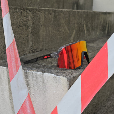 S3™ Polished Translucent Grey & Matte Black HiPER® Red Mirror