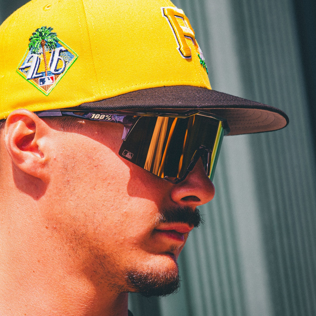 SPEEDCRAFT® MLB Authentic Polished Translucent Grey HiPER® 24K Gold Mirror Lens