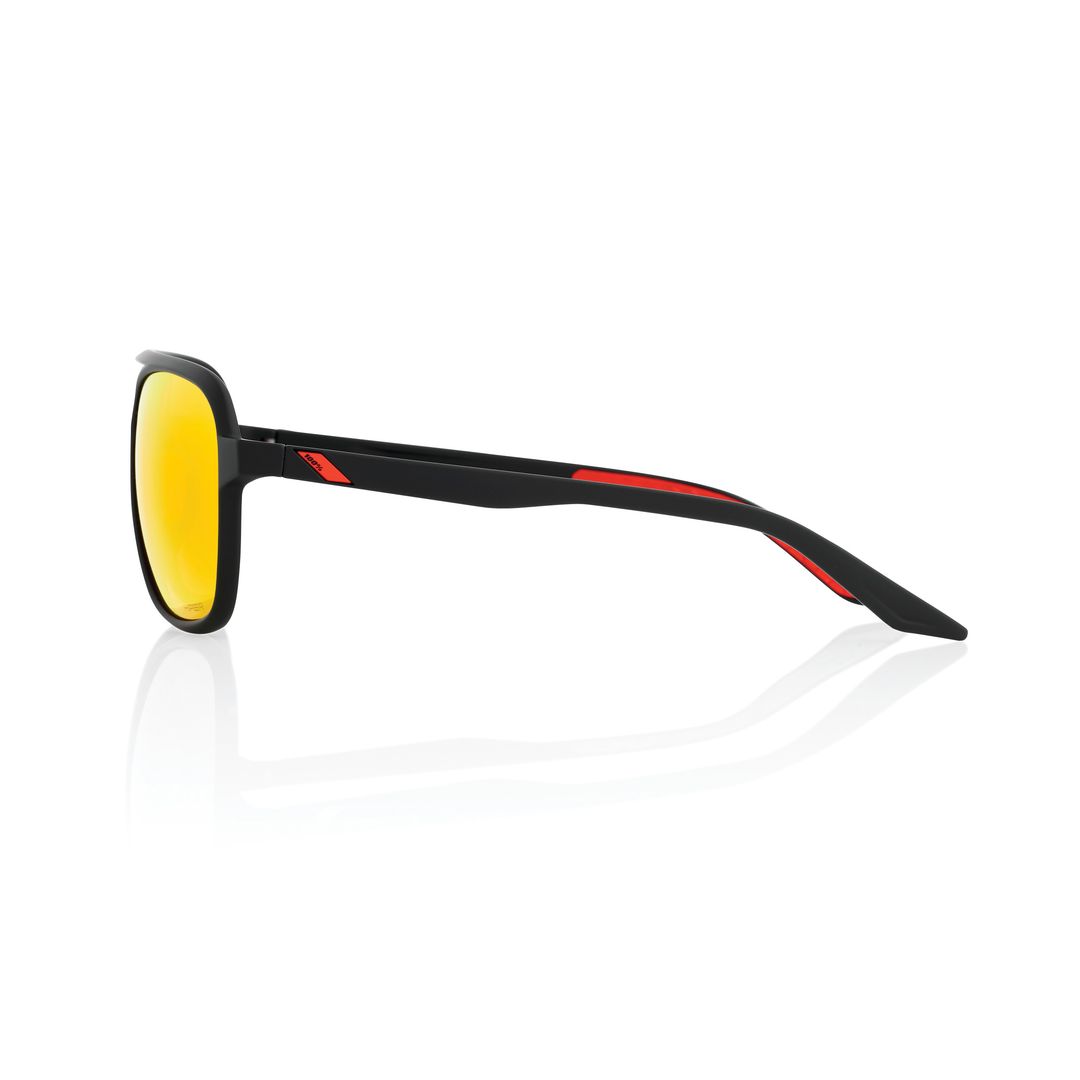 KASIA  Soft Tact Black - HiPER Red Multilayer Mirror Lens