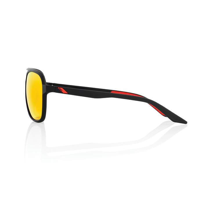 KASIA  Soft Tact Black - HiPER Red Multilayer Mirror Lens