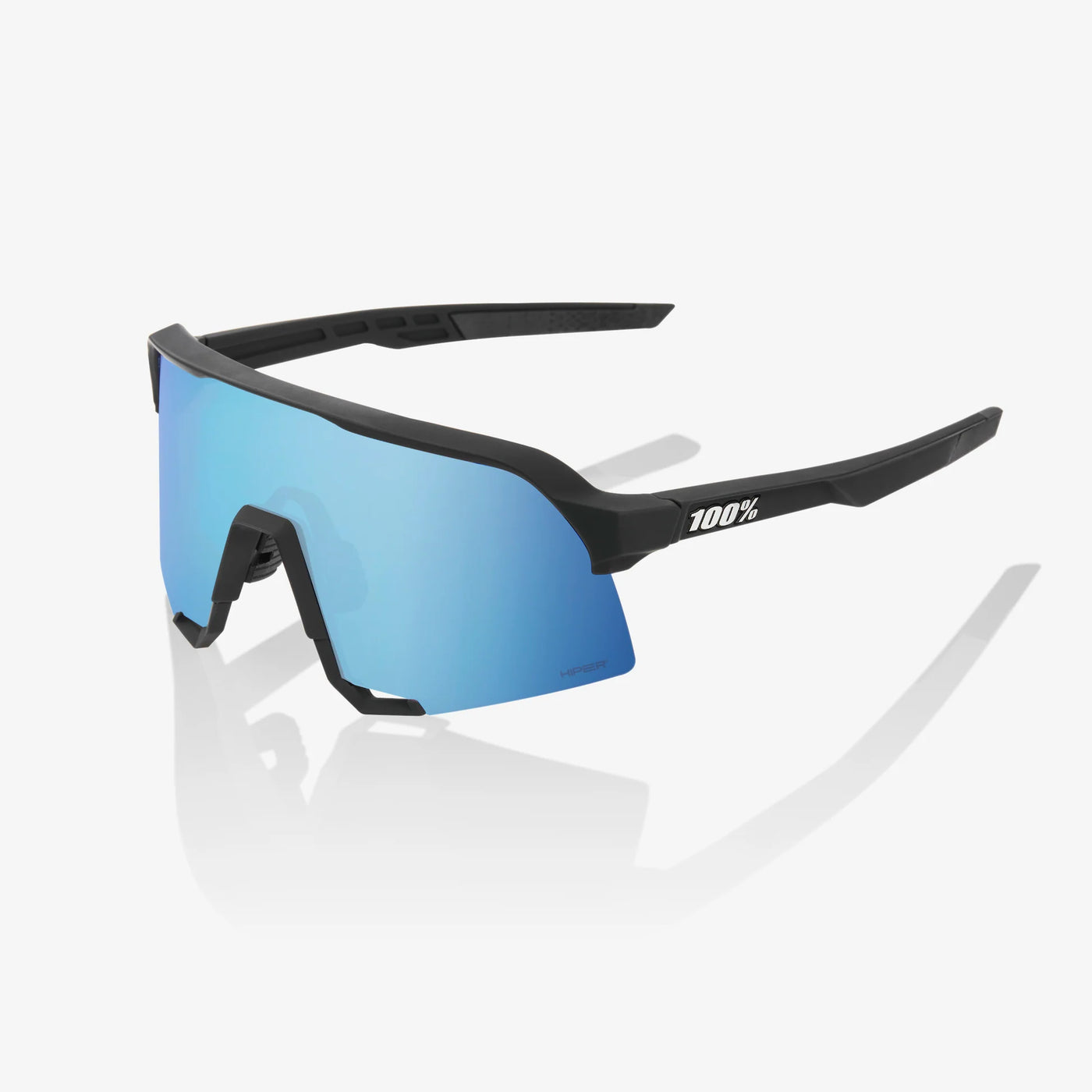 S3 Matte Black HiPER® Blue Multilayer Mirror Lens + Clear Lens Included