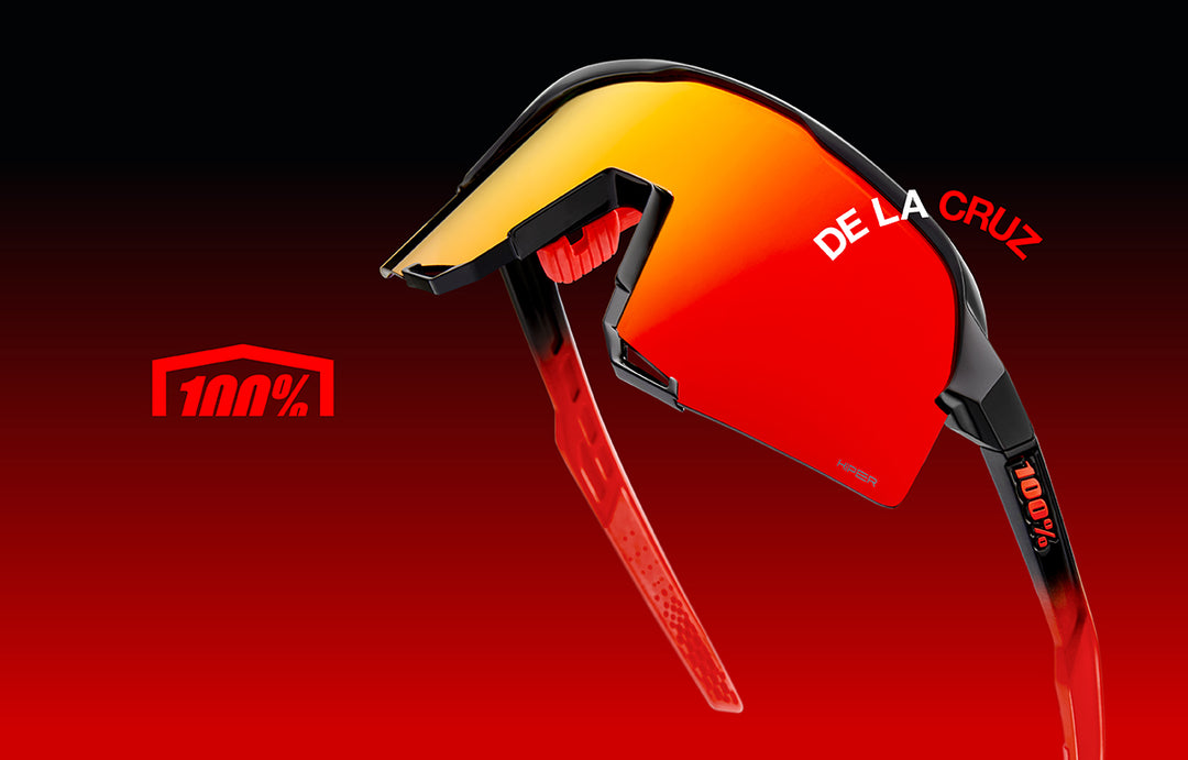 S3 Elly 24 Le - Gloss Black Matte Red - Hiper Fire Red Lens