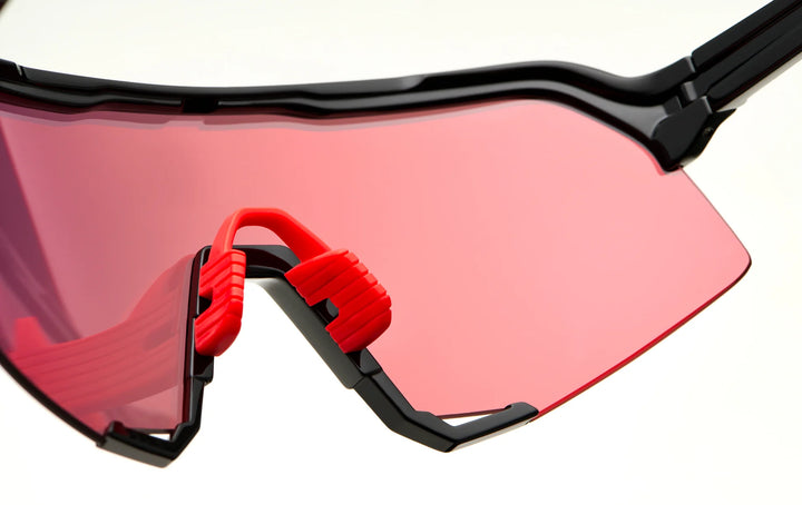 S3 Elly 24 Le - Gloss Black Matte Red - Hiper Fire Red Lens
