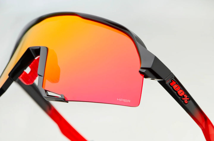 S3 Elly 24 Le - Gloss Black Matte Red - Hiper Fire Red Lens