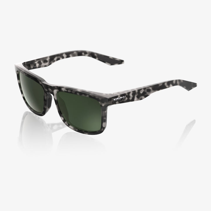 BLAKE Matte Black Havana Grey Green Lens