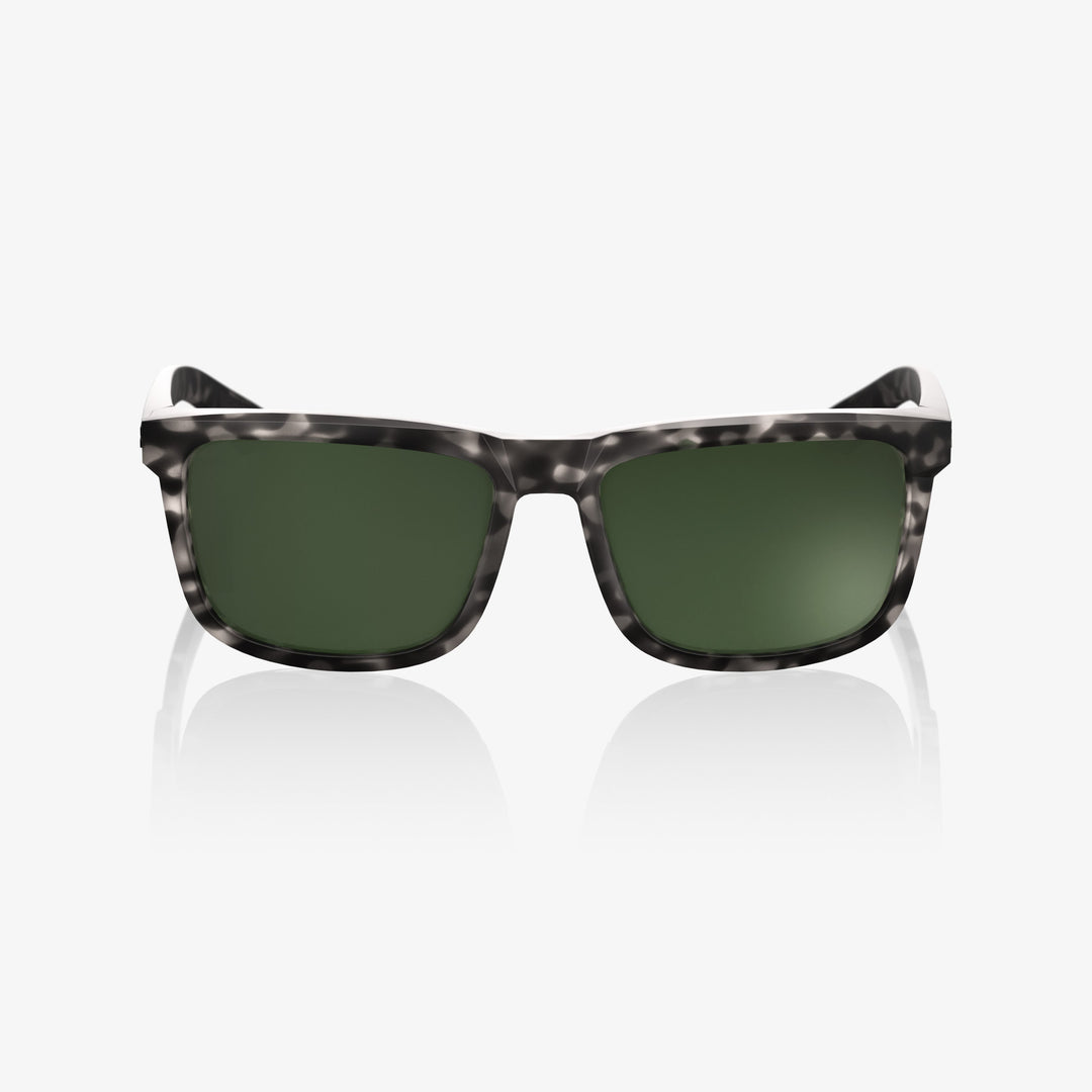 BLAKE Matte Black Havana Grey Green Lens