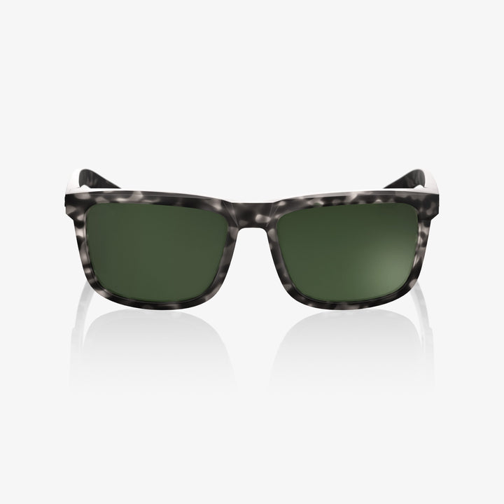 BLAKE Matte Black Havana Grey Green Lens