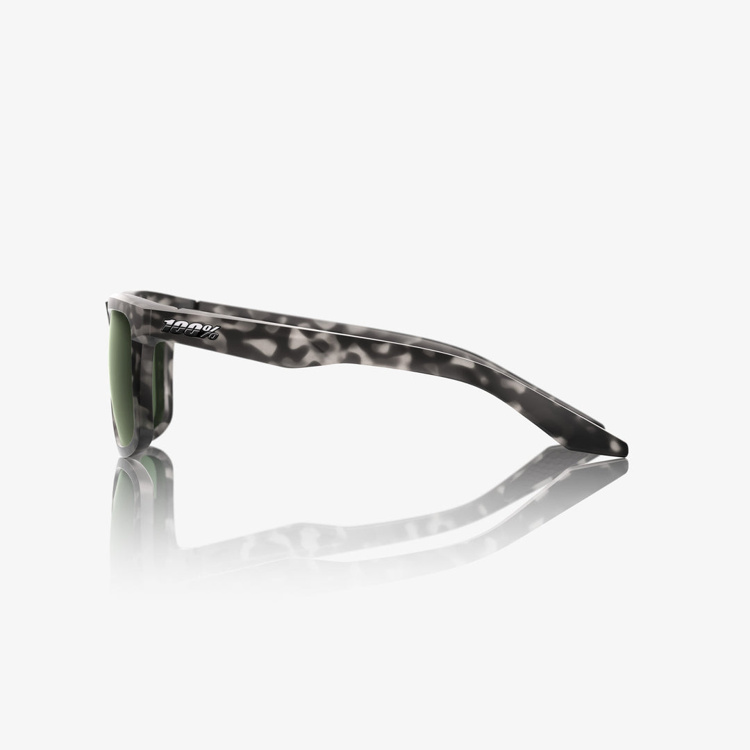 BLAKE Matte Black Havana Grey Green Lens