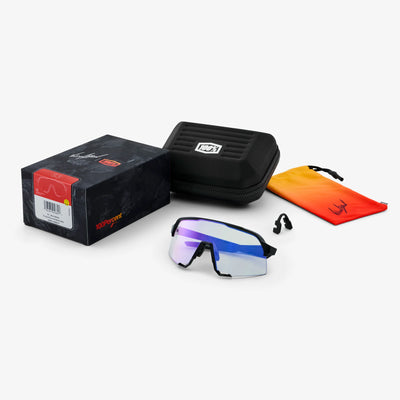 S3™ Gloss Black Purple Mirror Photochromic Lens