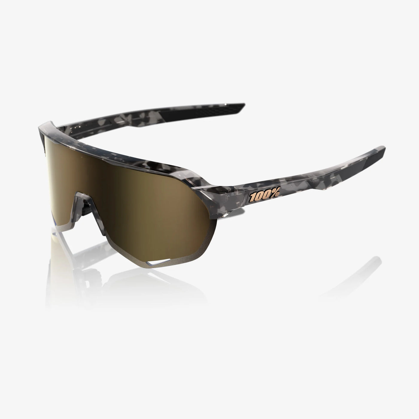 S2® Gloss Black Havana Soft Gold Mirror Lens