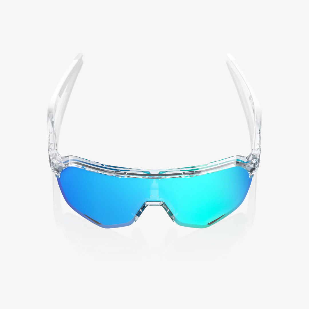 S2® Polished Translucent Clear Blue Topaz Multilayer Mirror Lens