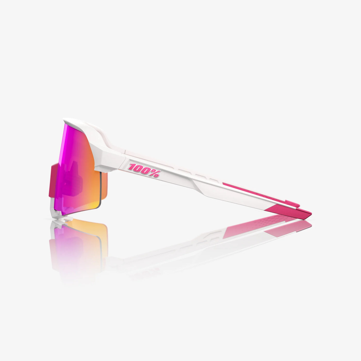 S3® Matte White/Pink HiPER® Vital Pink Mirror Lens