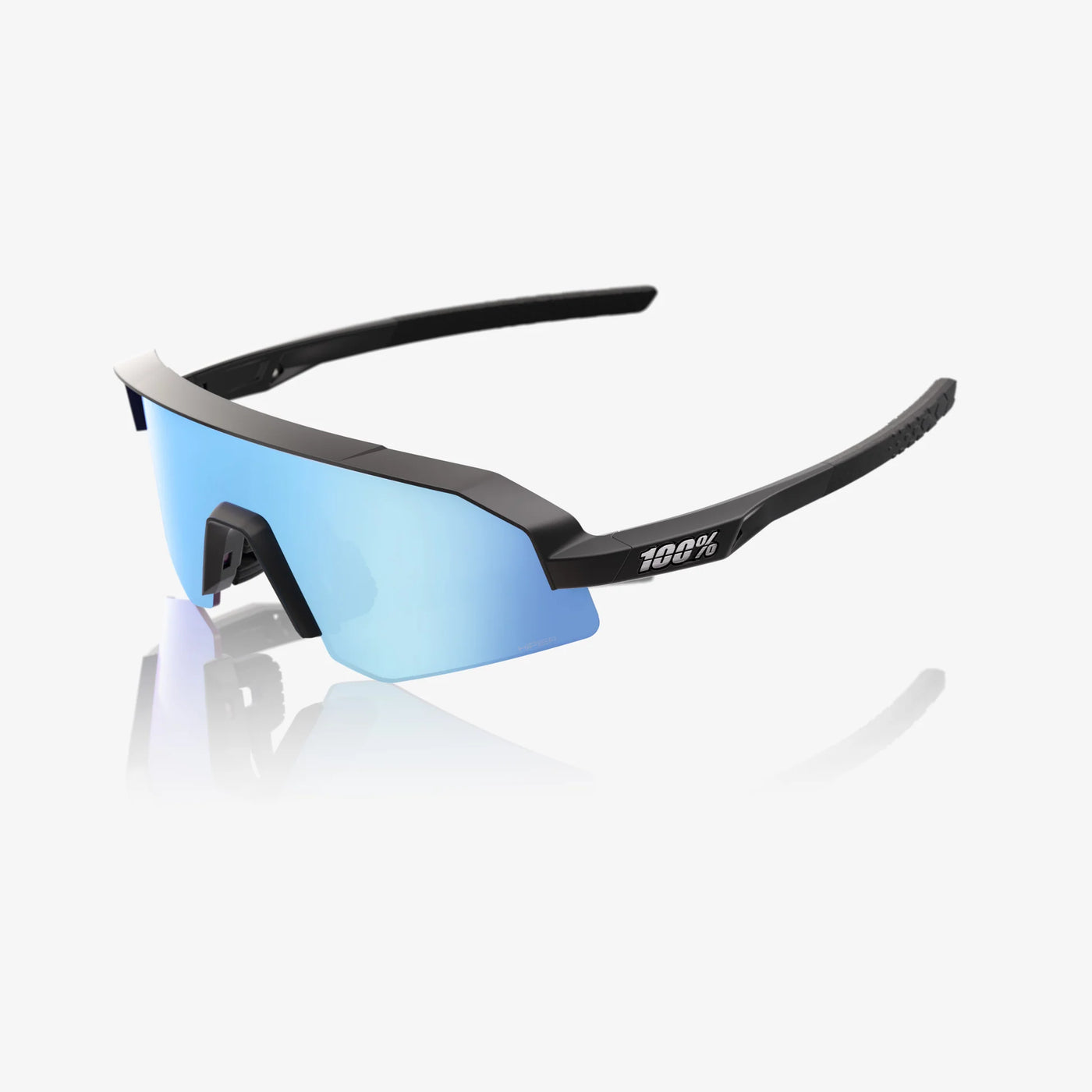 SLENDALE YOUTH Matte Black HiPER® Blue Multilayer Mirror Lens