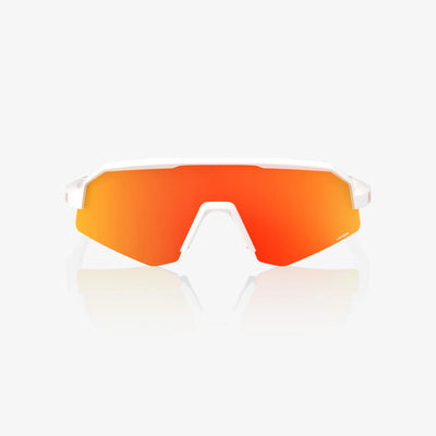SLENDALE YOUTH Matte White HiPER® Red Multilayer Mirror Lens